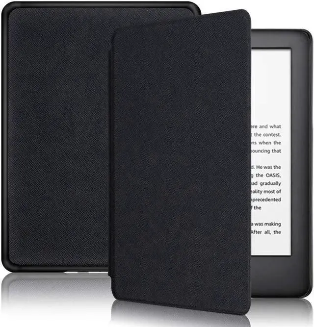 Main image of Smart Case for Amazon New Kindle 558 - 8th Generation 2016 - with Automatic Wake Sleep and Card Slot Non-Slip Shock Absorption Portable Multi-View Ultra Slim Soft Silicone Protective Tablet Cover