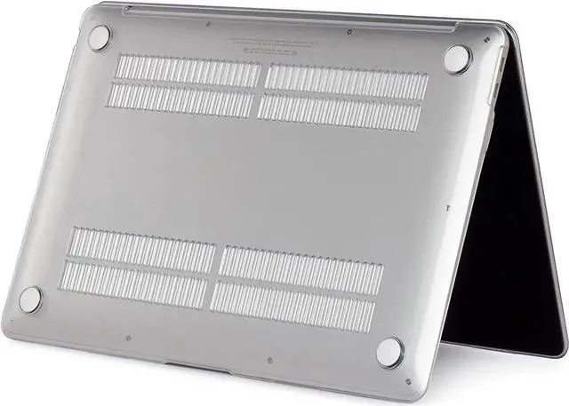 Alt view image 2 of 7 - Compatible with MacBook Air 13 inch Case 2022, 2021-2018 Release A2337 M1 A2179 A1932 with Retina Display Touch ID, Plastic Hard Shell with Keyboard Cover Crystal Clear