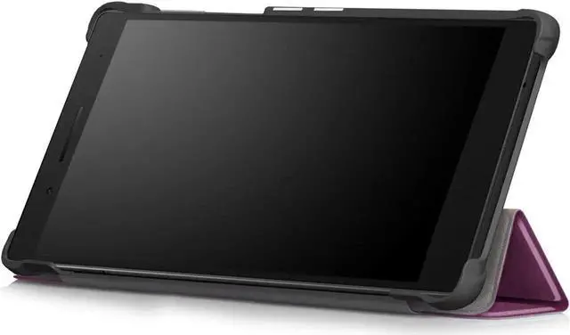 Alt view image 2 of 7 - Werleo Case For Lenovo Tab 7 / Tab 4 7 Ultra-Thin Custer PU Leather Case Shell Hard Case Cover for Lenovo Tab 7 / Tab 4 7 TB-7504F TB-7504N TB-7504X