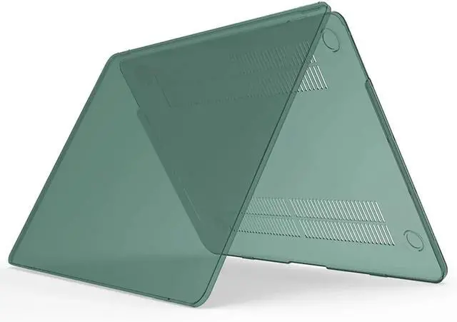 Alt view image 7 of 7 - Compatible with MacBook Pro 16 Inch Case A2141 Release 2020 2019, Hard Shell Case with Keyboard Cover for Old Version Mac Pro 16" Matte Green