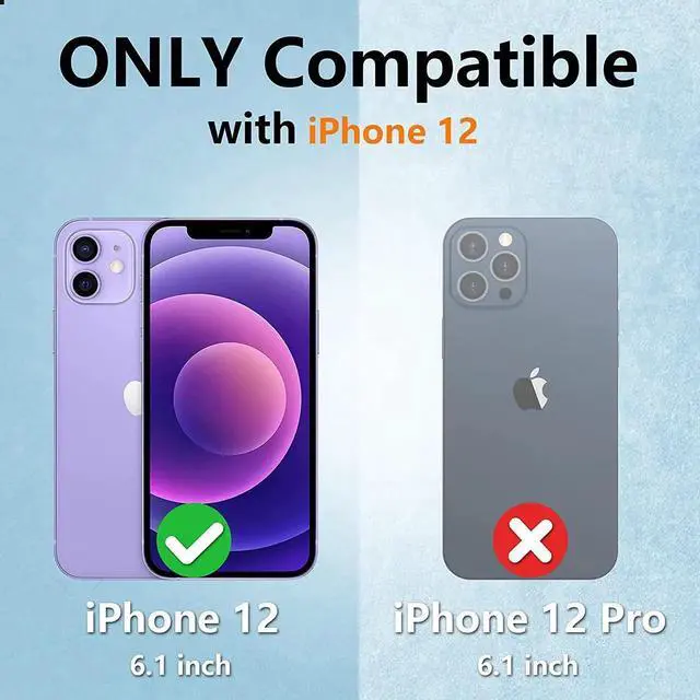 Alt view image 5 of 7 - iPhone 12 Case 6.1 inch, Waterproof Dustproof Shockproof Case with Built-in Screen Protector , Full Body Underwater Protective Cover for iPhone 12 6.1 inch