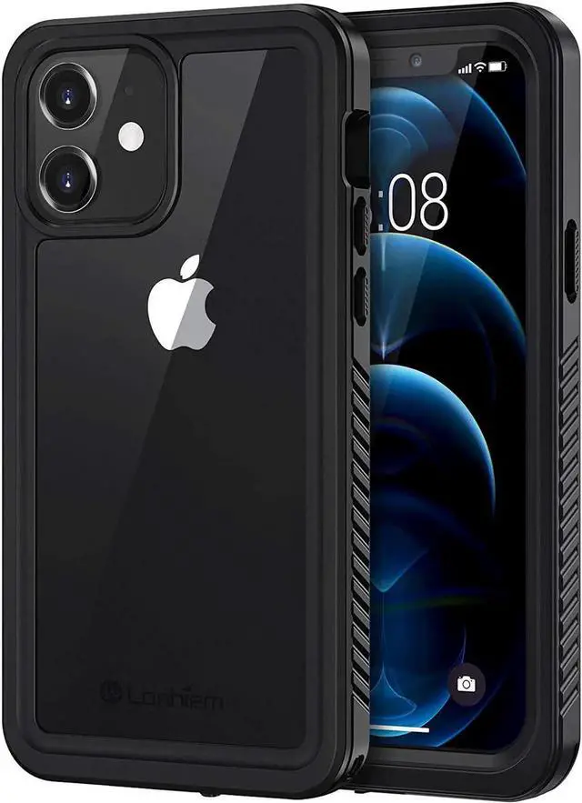 Main image of iPhone 12 Case 6.1 inch, Waterproof Dustproof Shockproof Case with Built-in Screen Protector , Full Body Underwater Protective Cover for iPhone 12 6.1 inch