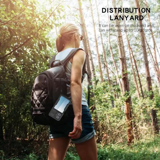 Alt view image 5 of 7 - Waterproof Case for Xiaomi Redmi Note 12 Pro 5G/POCO X5 Pro 5G, IP68 Waterproof 360 Degree Full Body Protection Protective Case Shockproof Heavy Duty Cover with Built-in Screen Protector