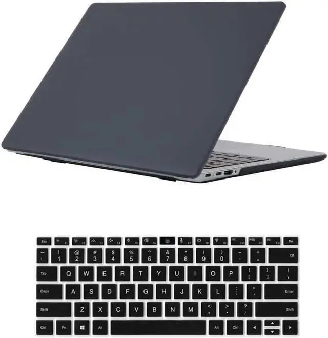 Main image of Protective Case Compatible with Huawei MateBook X Model EUL-W19 Matte Laptop Hard Shell Case with Keyboard Cover Skin