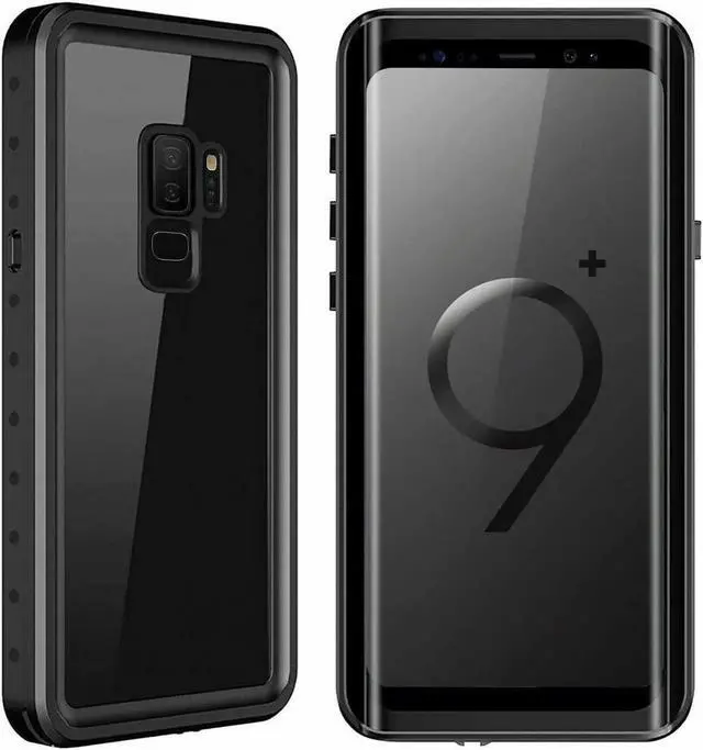 Main image of For Samsung Galaxy S9 Plus Waterproof Case, IP68 Underwater Shockproof Full-Body Protective Cover with Built-in Screen Protector for Galaxy S9 Plus 6.2 inches