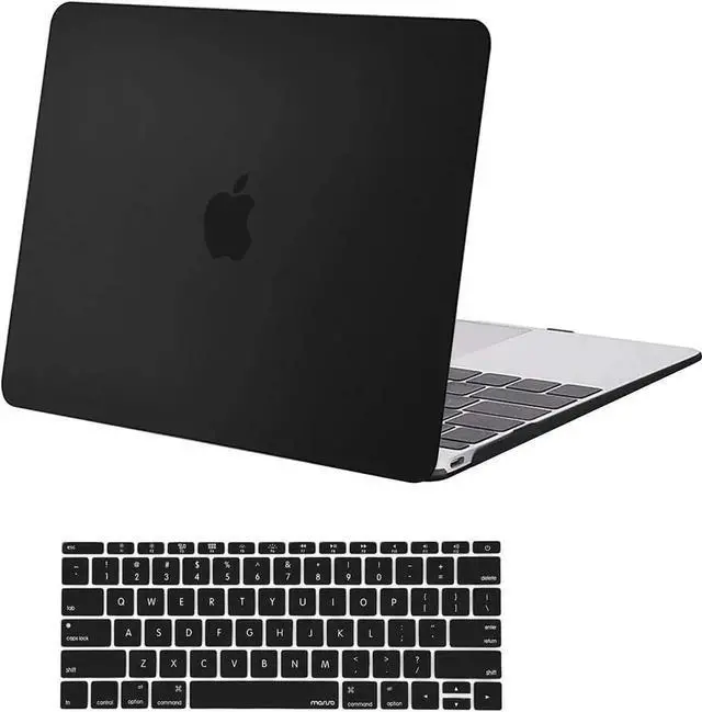 Main image of Compatible with MacBook 12 inch Case with Retina Display Model: A1534, Release 2017 2016 2015, Plastic Hard Shell Case with Keyboard Cover Skin