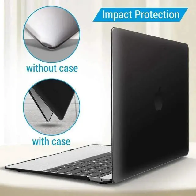Alt view image 5 of 7 - Compatible with MacBook 12 inch Case with Retina Display Model: A1534, Release 2017 2016 2015, Plastic Hard Shell Case with Keyboard Cover Skin