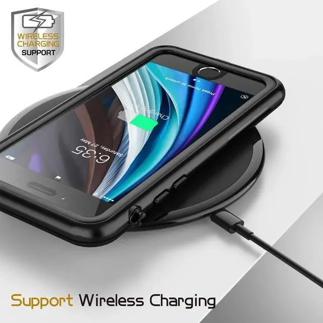 Alt view image 4 of 7 - iPhone SE 2022/ SE 2020 / iPhone 7 / 8 Case Waterproof, Shockproof Full Body with Built-in Screen Protector Anti-Scratch Dustproof Underwater Protective Cover for iPhone 7/8/SE 2020/SE 2022 4.7 inch