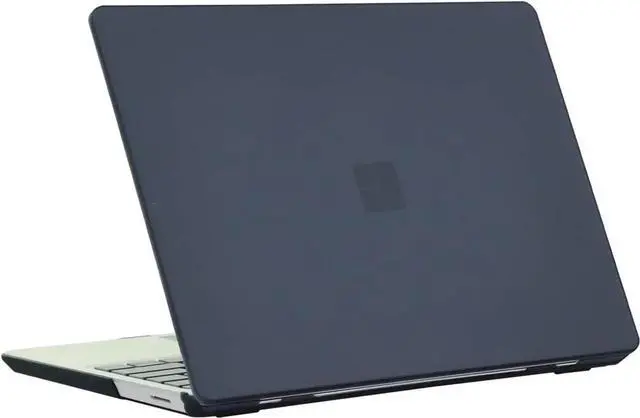 Alt view image 6 of 7 - Slim Case for Microsoft Surface Laptop Go 1 / Go 2 12.4 inch 2022 2020 2019 Matte Protective Case Hard Shell Laptop Cover with Transparent Keyboard Cover Skin