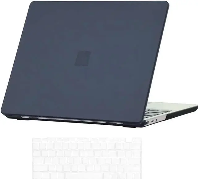 Main image of Slim Case for Microsoft Surface Laptop Go 1 / Go 2 12.4 inch 2022 2020 2019 Matte Protective Case Hard Shell Laptop Cover with Transparent Keyboard Cover Skin