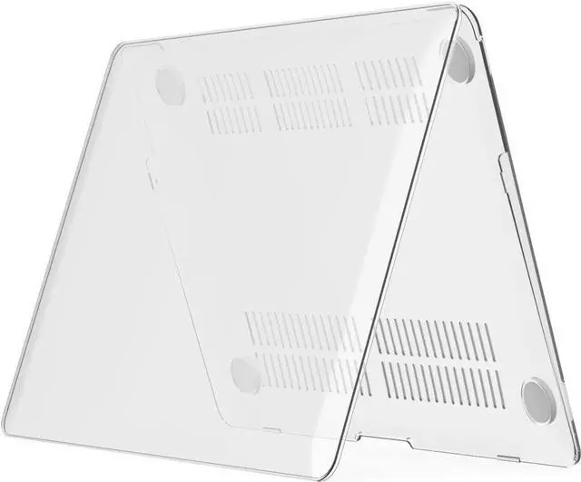 Alt view image 3 of 7 - Compatible with MacBook Air 11 Inch Case Model A1370 A1465, Soft Touch Plastic Hard Shell Cover with Keyboard Cover for Apple Mac Air 11" Matte Transparent