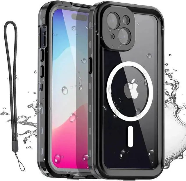 Main image of Waterproof Case for iPhone 15 Plus 6.7 inch with MagSafe Snowproof, Dustproof and Shockproof, IP68 Certified Full Body Protection Fully Sealed Underwater Cover for iPhone 15 Plus 6.7"
