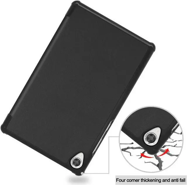 Alt view image 5 of 7 - Lenovo Tab M8 / Tab M8 HD LTE/Smart Tab M8 / Tab M8 FHD Case, Trifold Stand Slim Lightweight Case Cover for Lenovo Tab M8 3rd Gen TB-8506F / TB-8506X / TB-8505F / TB-8505X / TB-8705F/ TB-8505FS