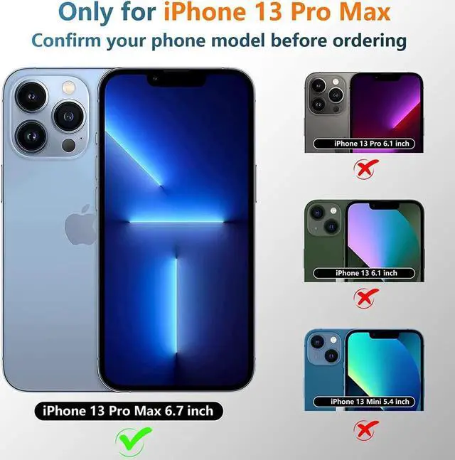 Alt view image 3 of 7 - For iPhone 13 Pro max Case Waterproof Dropproof, Built in Screen Protector & Camera Lens Protection, Full Body Heavy Duty Shockproof Durable Phone Cover for iPhone 13 Pro max 5G 6.7 inch 2021
