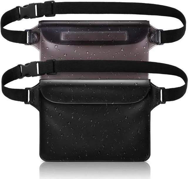 Main image of Werleo Waterproof Pouch with Waist Strap (2 Pack) | Best Way to Keep Your Phone and Valuables Safe and Dry | Perfect for Boating Swimming Snorkeling Kayaking Beach Pool Water Parks