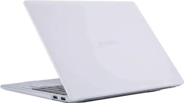 Alt view image 4 of 5 - Protective Case for 14 inch Huawei MateBook 2019 2020 / Matebook 14 AMD 2020 2021 Hard Shell Laptop Cover with Silicone Keyboard Cover Skin Transparent
