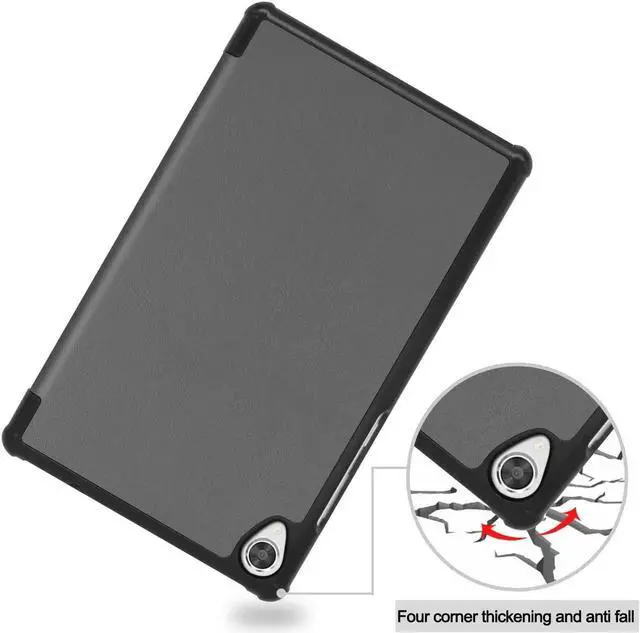 Alt view image 5 of 6 - Case for Lenovo 8.0 Inch Tab M8 Gen 3 2022/ Smart Tab M8 Gen 3 2022/Tab M8 HD LTE 2021/ Tab M8 HD/Smart Tab M8/Tab M8 FHD 2019, Slim Lightweight Stand Hard Shell Protective Cover with Stylus Pen