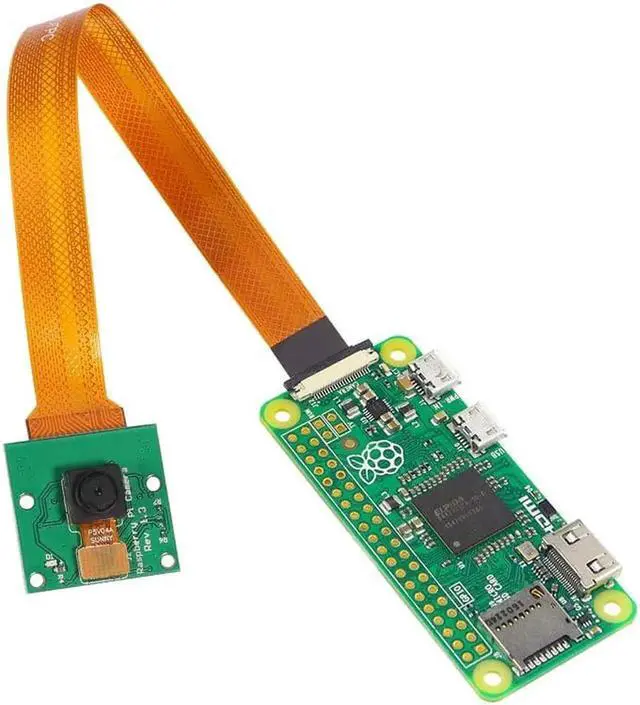 Alt view image 4 of 7 - Raspberry Pi Zero CSI Mini Camera Module 5MP 1080p Webcam Support OV5647 Sensor Video with Pi Zero Ribbon Cable & FPC Cable Camera Module for Raspberry Pi Model A B B+ Pi 2 and Raspberry Pi 3 Pi Zero