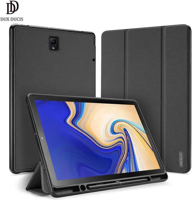 Main image of Case for Samsung Galaxy Tab S4 10.5 Inch 2018 Tablet Model SM-T830 T835 T837 Cover with S Pen Holder Auto Sleep Wake