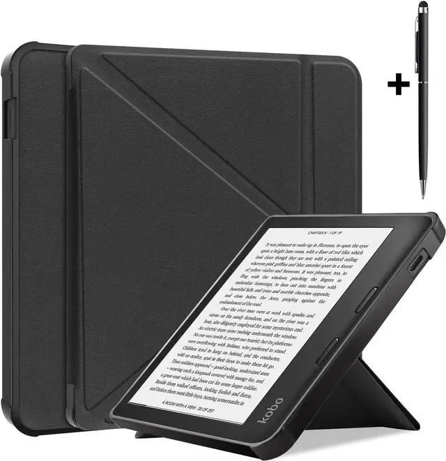 Main image of Slim Case for Kobo Libra 2 2021 Released - Soft TPU Protective Back Cover with Auto Wake/Sleep for 7 inch Kobo Libra 2 eReader