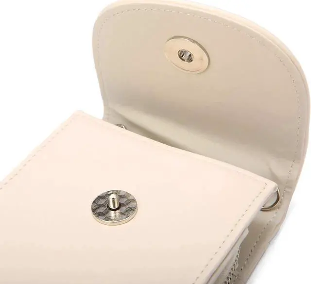 Alt view image 7 of 7 - Crossbody Cell Phone Bag Cellphone Wallet Purse PU Leather 3 Layers Storage Phone Pouch Women Handbag with Shoulder Strap for iPhone X 8 6 7 Samsung S7 S6 Smartphone under 5.5 Inch