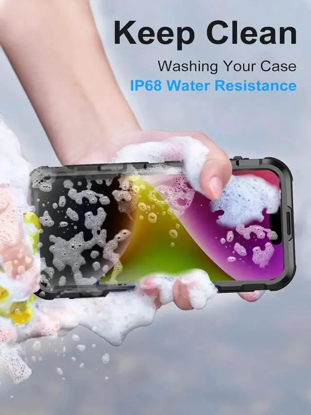 Alt view image 3 of 7 - Waterproof Case for iPhone 15 Plus 6.7 inch, Built-in Screen Protector, [IP68 Water Proof] [14FT Military Grade Shockproof] Metal Full Body Aluminum Protective Drop Protection Cover for iPhone 15 Plus