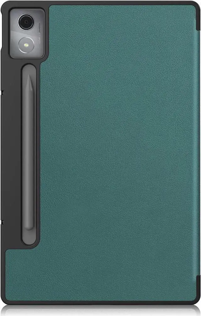 Alt view image 7 of 7 - Case for Lenovo Idea Tab Pro 12.7 inch 2025 TB-373FU TB-375FC, Slim Smart Cover Lightweight Hard Shell Protective Cover with Multi-Angle Stand, Universal Stylus Pen Dark Green