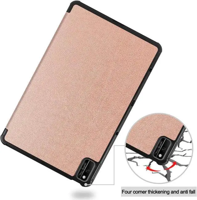 Alt view image 6 of 7 - Case for Huawei Honor V6 10.4 Inch 2020 Release (KRJ-W09) Smart Ultra Slim Leather Multi-Angle Viewing Stand Case with Auto Wake/Sleep for Huawei Honor V6 10.4" Tablet 2020