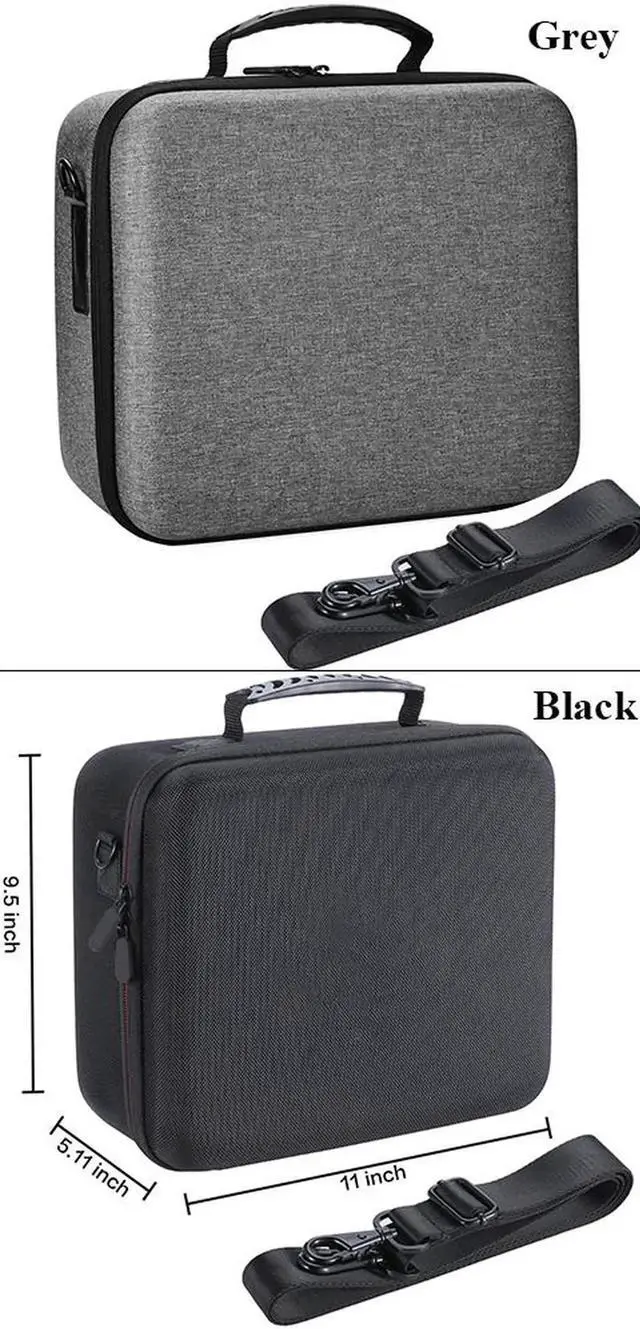 Alt view image 6 of 7 - Deluxe Carry Case for Nintendo Switch Werleo Hard Travel Case Fit Nintendo Switch System and Pro Controller