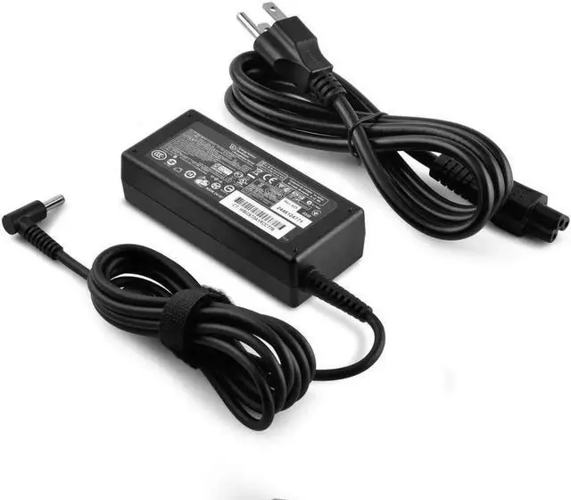 Alt view image 3 of 7 - Smart Blue Tip 65W 45W AC Adapter Power Supply Laptop Charger for HP Chromebook,Stream,X360 Pavilion, Envy,Spectre, Elitebook, ProBook, and More