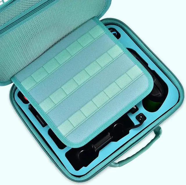 Alt view image 3 of 7 - Nintendo Switch Travel Case, Protective Case with Shoulder Strap Compatible with Nintendo Switch System