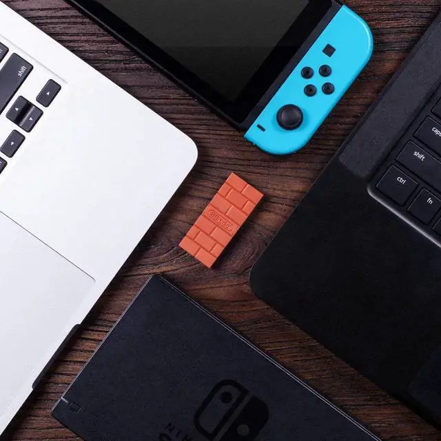 Alt view image 4 of 7 - Bluetooth Wireless Controller Adapter for Nintendo Switch Windows PC Mac Raspberry Pi with a OTG Cable Supports 8Bitdo Controllers Nintendo Switch Pro Joy-cons PS4 PS3 Controllers