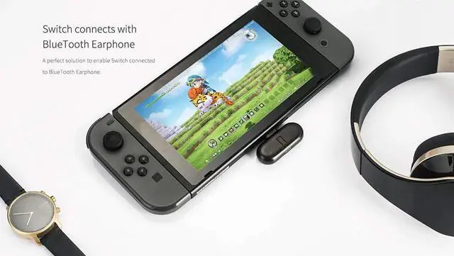 Alt view image 4 of 7 - GuliKit ROUTE+ PRO Bluetooth Transmitter Wireless Audio USB-C Adaptor or Receiver With Voice Transmission - Must Have Gaming Accessory For Wireless Headset to Work With Nintendo Switch and PC