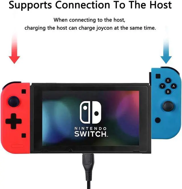 Alt view image 6 of 7 - Wireless Switch Joy Con Pad, Replacement for Nintendo Switch Joy Con Controller, Compatible with Nintendo Switch Console, Support Dual Vibration