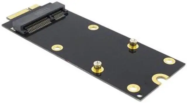 Main image of mSATA mini-SATA SSD Slot to 7+17 pin Converter Adapter Card Support 2012 Year Macbook Pro laptop and IMAC A1398 A1425 MC975 MC976 ME662 ME664 ME665