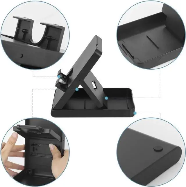 Alt view image 5 of 7 - Nintendo Switch Stand -Compact Adjustable Stand for Nintendo Switch