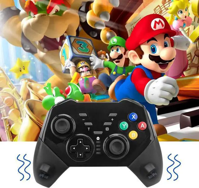 Alt view image 5 of 7 - Werleo Pro Controller for Nintendo Switch Bluetooth Gamepad Joypad Remote Compatible with Nintendo Switch Console