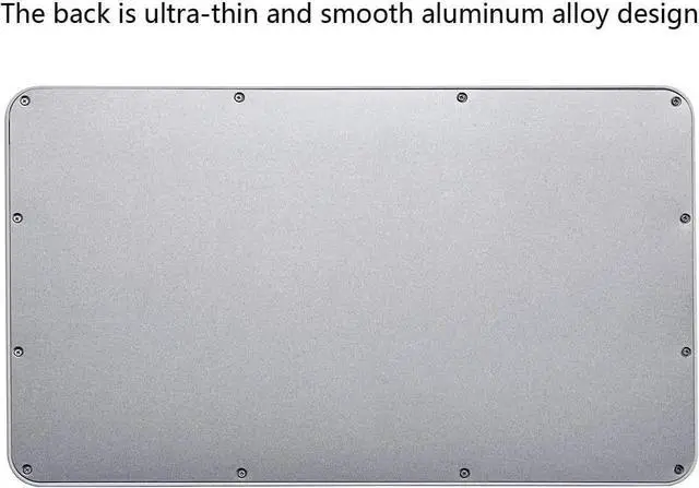 Alt view image 4 of 7 - Ultra-Slim Bluetooth Keyboard and Mouse Combo Rechargeable Portable Wireless Keyboard Mouse Set for Apple iPad iPhone iOS 13 and Above Samsung Tablet Phone Smartphone Android Windows Light