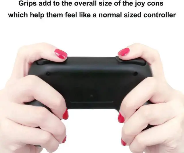 Alt view image 6 of 7 - Grips for Nintendo Switch Joy-Con, Wear-resistant Handle Kit for Switch Joy Cons Controller, 2 Pack