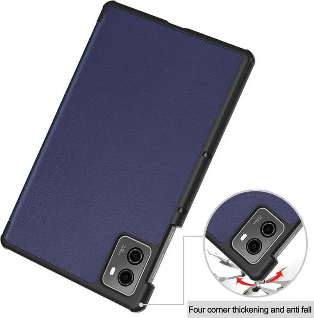 Alt view image 5 of 7 - Case for Lenovo Legion Y700 8.8 inch 2025 2023 TB-321FU TB-320FC, Slim Smart Cover Lightweight Hard Shell Protective Cover with Multi-Angle Stand, Universal Stylus Pen Blue