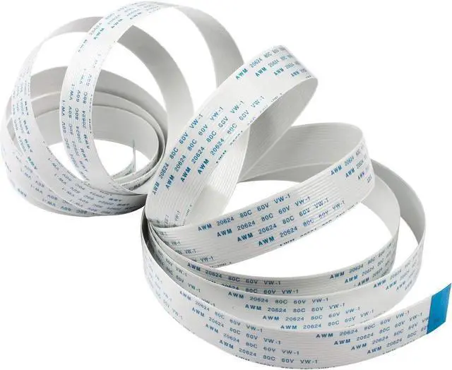 Alt view image 3 of 4 - 2 Packs Werleo Flex Ribbon Cable for Raspberry Pi Camera - 6.5ft / 2 Meter 15 Pin 1.0 mm Pitch