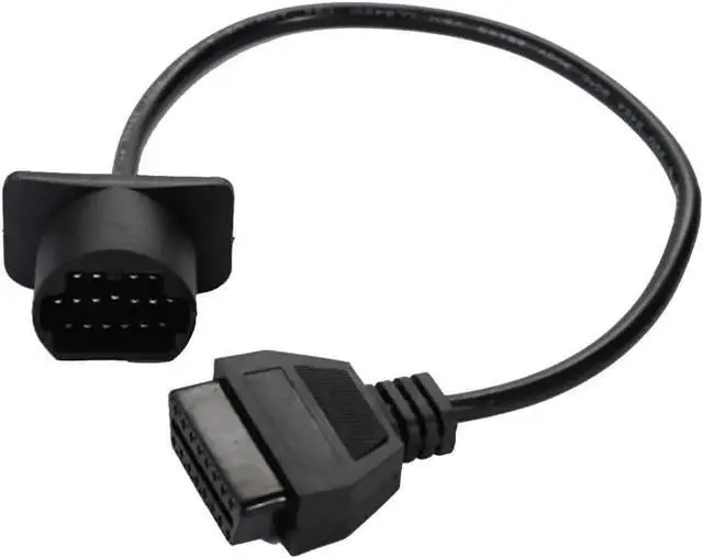 Alt view image 3 of 6 - OBD OBD2 Connector Diagnostic Adapter for Mazda 16 pin to 17 pin Adapter (Mazda-16T17)