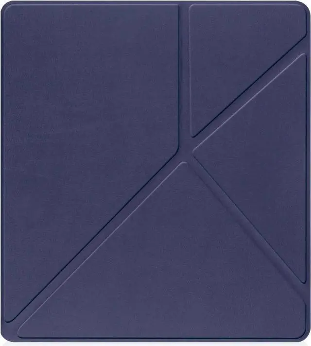 Alt view image 3 of 7 - Slim Case for Kindle Scribe 10.2 inch 2022 Released - Premium Leather Case Protective Smart Folio Shell Cover with Pen Holder, Auto Wake/Sleep, Multi-Viewing Angles, Stylus Pen Blue