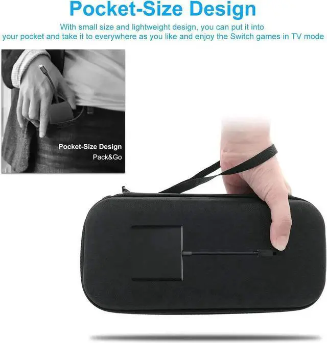 Alt view image 5 of 7 - Werleo HDMI Type C Hub Adapter for Nintendo Switch 4K USB C HDMI Converter Dock Cable for Nintendo Switch Support MacBook Pro Samsung Galaxy S8 Plus Google Pixel Black