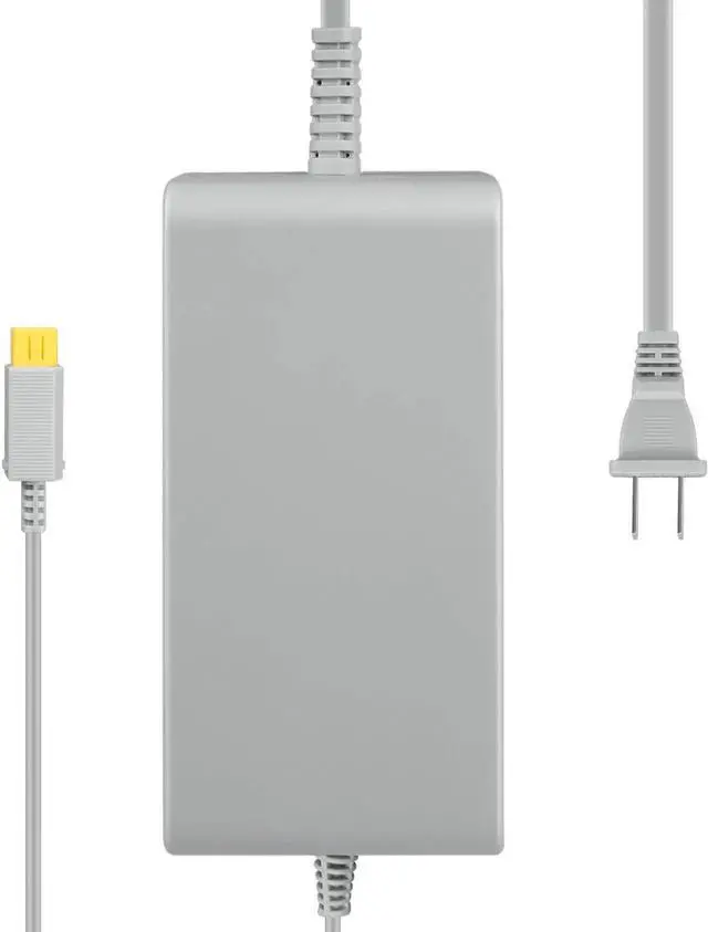 Alt view image 3 of 5 - Wii U Controller GamePad Charger AC Adapter Power Supply Home Wall Travel Charging Cord Cable Accessories Kit 100-240V US Plug for Nintendo Wii U Gaming Console System