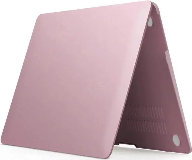Alt view image 5 of 7 - Compatible with Old Version MacBook Air 13 Inch Case (2017-2010 Release) Model: A1466 / A1369, Plastic Hard Shell Case with Keyboard for Apple Mac Air 13" Rose Gold
