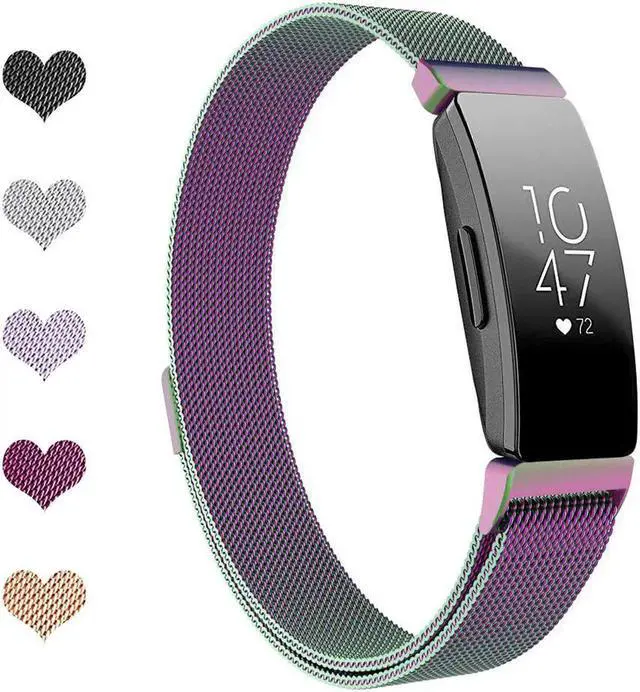 Main image of Werleo Bands Compatible with Fitbit Inspire HR Bands / Fitbit Inspire Band,Inspire hr Metal Stainless Steel Magnetic Men Women Replacement Bands for Fitbit Inspire & Inspire HR Fitness Tracker