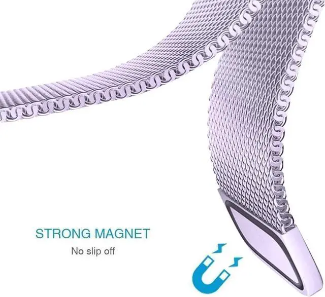 Alt view image 7 of 7 - Werleo Bands Compatible with Fitbit Inspire HR Bands / Fitbit Inspire Band,Inspire hr Metal Stainless Steel Magnetic Men Women Replacement Bands for Fitbit Inspire & Inspire HR Fitness Tracker