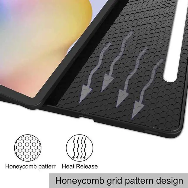 Alt view image 5 of 7 - Case Cover for Samsung Galaxy Tab S7 11 inch 2020 SM-T870/T875, [with Strong Magnet for Hanging] [Protective Cover with Pencil Holder] [Auto Sleep/Wake]