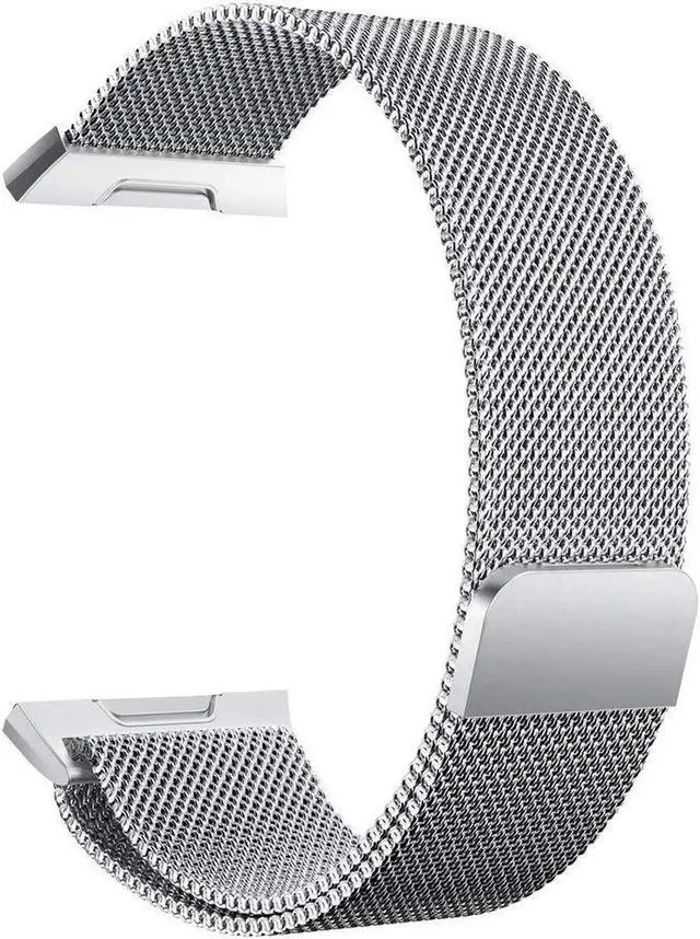 Alt view image 2 of 7 - Werleo Compatible with Fitbit Ionic Bands Metal Stainless Steel Small & Large Strap Comfortable Adjustable Closure Wrist Sport Band Replacement for Fitbit Ionic Smart Watch